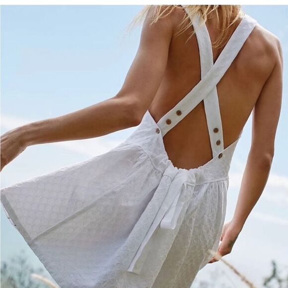 Free people dress in Ivory Small NWT - Picture 2 of 9